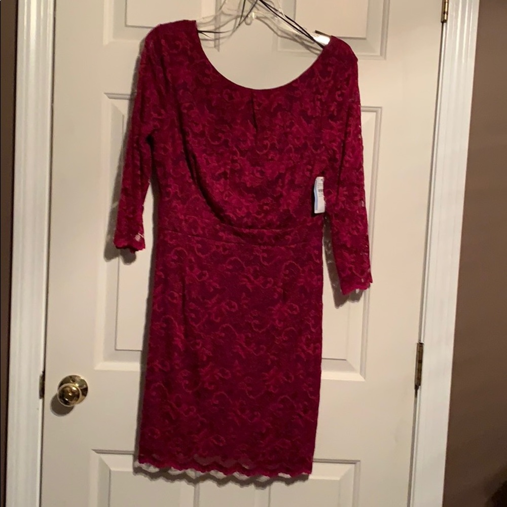 ABS Allen Schwartz Dress. Cocktail dress.  Size L